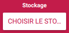 bouton choisir le stockage Raspberry pi imager