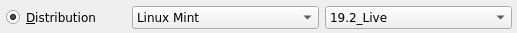 choix de la distrib sur UNetbootin